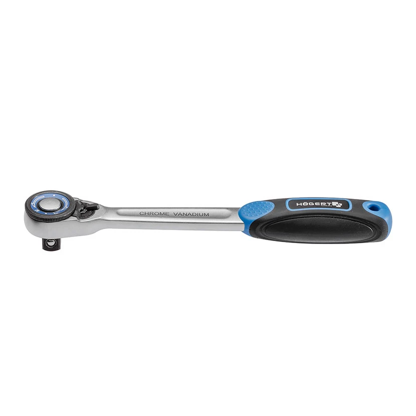 Slika proizvoda: RAČNA 3/8" 72T  RAVNA RUČKA HOGERT HT1R308